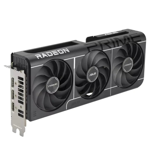 ASUS Prime Radeon RX 9060 XT OC Edition 16GB GDDR6 Triple‑Fan Graphics Card-tpstech.in
