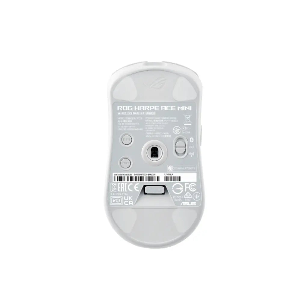 ASUS ROG Harpe Ace Mini Wireless Gaming Mouse 42000 DPI - White-tpstech.in
