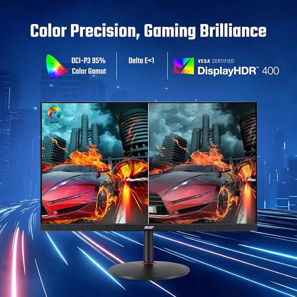Acer Nitro XV272U V3 27" 180Hz 0.5ms WQHD IPS Gaming Monitor-tpstech.in
