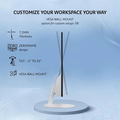 Acer SA242Y P1 23.8″ 144Hz 1 ms Full HD IPS Ultra‑Slim VRB Zero‑Frame Monitor-tpstech.in