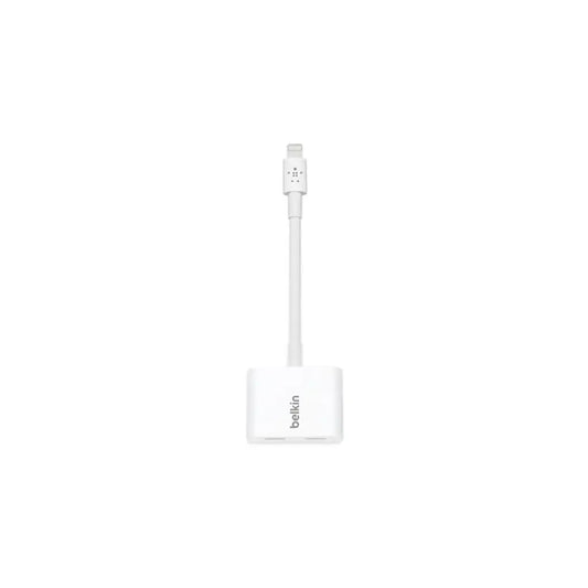 Belkin F8J198BTWHT Lightning Audio + Charge RockStar Adapter-tpstech