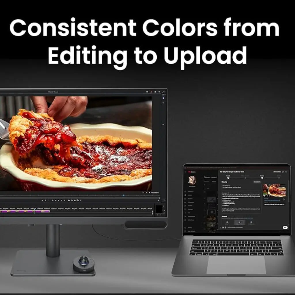 BenQ PV3200U 32" 4K UHD Professional Monitor with 95% P3 & 2.1 Channel Speakers for Video Content Creators-tpstech.in