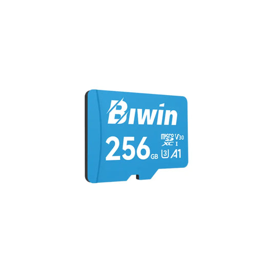 Biwin MS100 256GB MicroSD Card A1 Performance UHS-I C10/U1/V10-tpstech.in