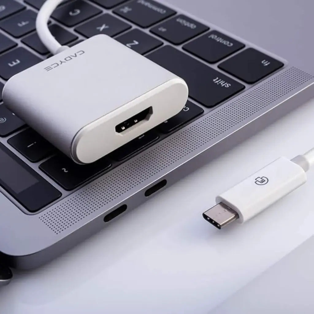 Cadyce CA-C3HDMI USB-C to HDMI 4K@60Hz Converter 100W PD Charging & Audio Support-tpstech.in