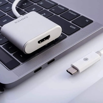 Cadyce CA-C3HDMI USB-C to HDMI 4K@60Hz Converter 100W PD Charging & Audio Support-tpstech.in