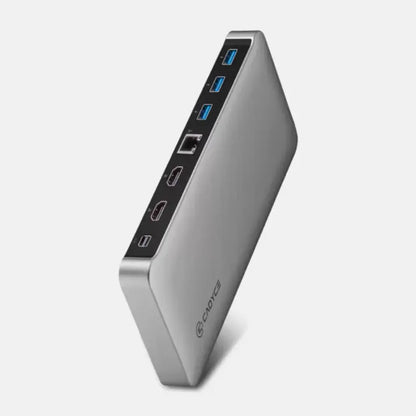 Cadyce CA-C3PDS USB-C™ Professional Docking Station Dual HDMI (4K & 2K) 5 USB 3.0 Ports SD/MicroSD Slot-tpstech.in