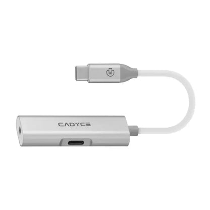 Cadyce CA-CAUC USB-C to 3.5mm Audio Adapter with PD Charging-tpstech.in