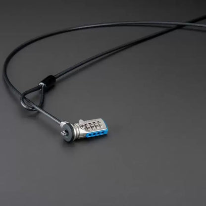 Cadyce CA-CCLK Laptop & Computer Locking Cable with 4-Digit Combination Key and 2m Twisted Steel Wire-tpstech.in