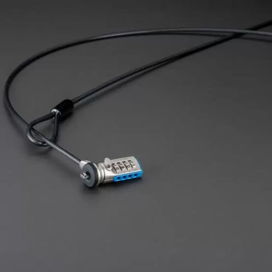Cadyce CA-CCLK Laptop & Computer Locking Cable with 4-Digit Combination Key and 2m Twisted Steel Wire-tpstech.in