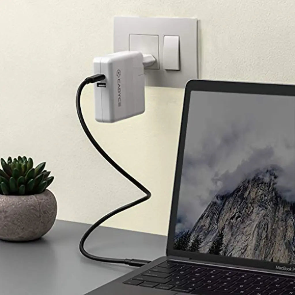 Cadyce CA-CPA87 87W USB-C + USB Power Adapter-tpstech.in