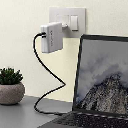 Cadyce CA-CPA87 87W USB-C + USB Power Adapter-tpstech.in