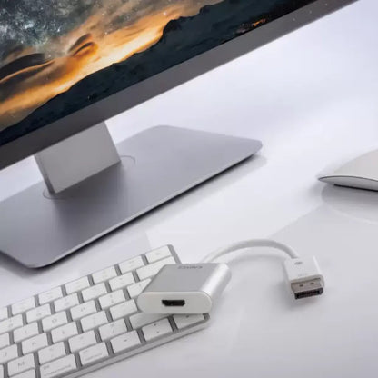 Cadyce CA-DPHDMI DisplayPort to HDMI Adapter with Audio Windows & Mac Compatible-tpstech.in
