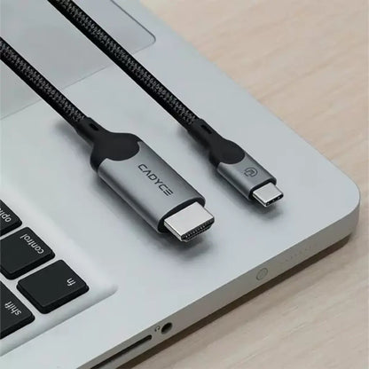 Cadyce CA-HDUC180 HDMI 2.1 to USB-C 3.1 Cable 1.8M 8K@30Hz 40Gbps-tpstech.in