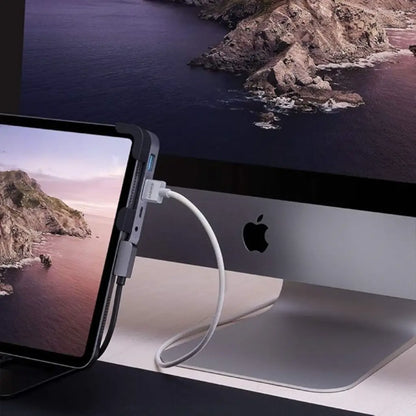 Cadyce CA-IPDS USB-C iPad Pro Docking Station with 4K HDMI 100W PD SD/MicroSD & Audio Jack-tpstech.in