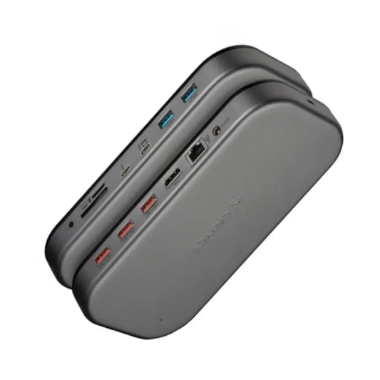 Cadyce CA-T3HDD Thunderbolt™ 3 HDMI Docking Station with 8K Display 100W PD Charging USB 3.1 Gen2 & Gigabit Ethernet-tpstech.in