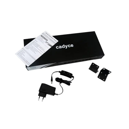 Cadyce CA-UK800 8-Port Rackmount USB KVM Switch with VGA 2048x1536 Resolution-tpstech.in