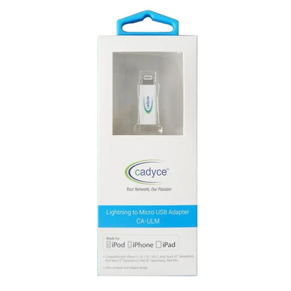 Cadyce CA-ULM Lightning to Micro USB Adapter-tpstech.in