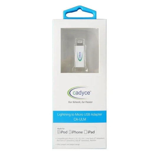 Cadyce CA-ULM Lightning to Micro USB Adapter-tpstech.in