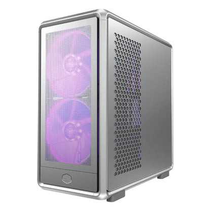 Cooler Master MasterFrame 600 Mesh ARGB Open‑Frame E‑ATX Mid‑Tower PC Case - Silver-tpsetch.in
