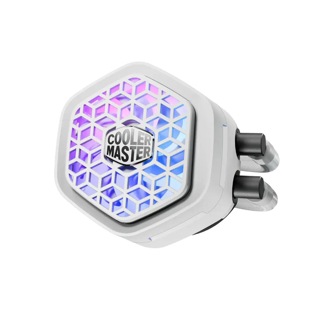 Cooler Master MasterLiquid Atmos II 360 VRM Fan ARGB Liquid CPU Cooler - White-tpstech.in