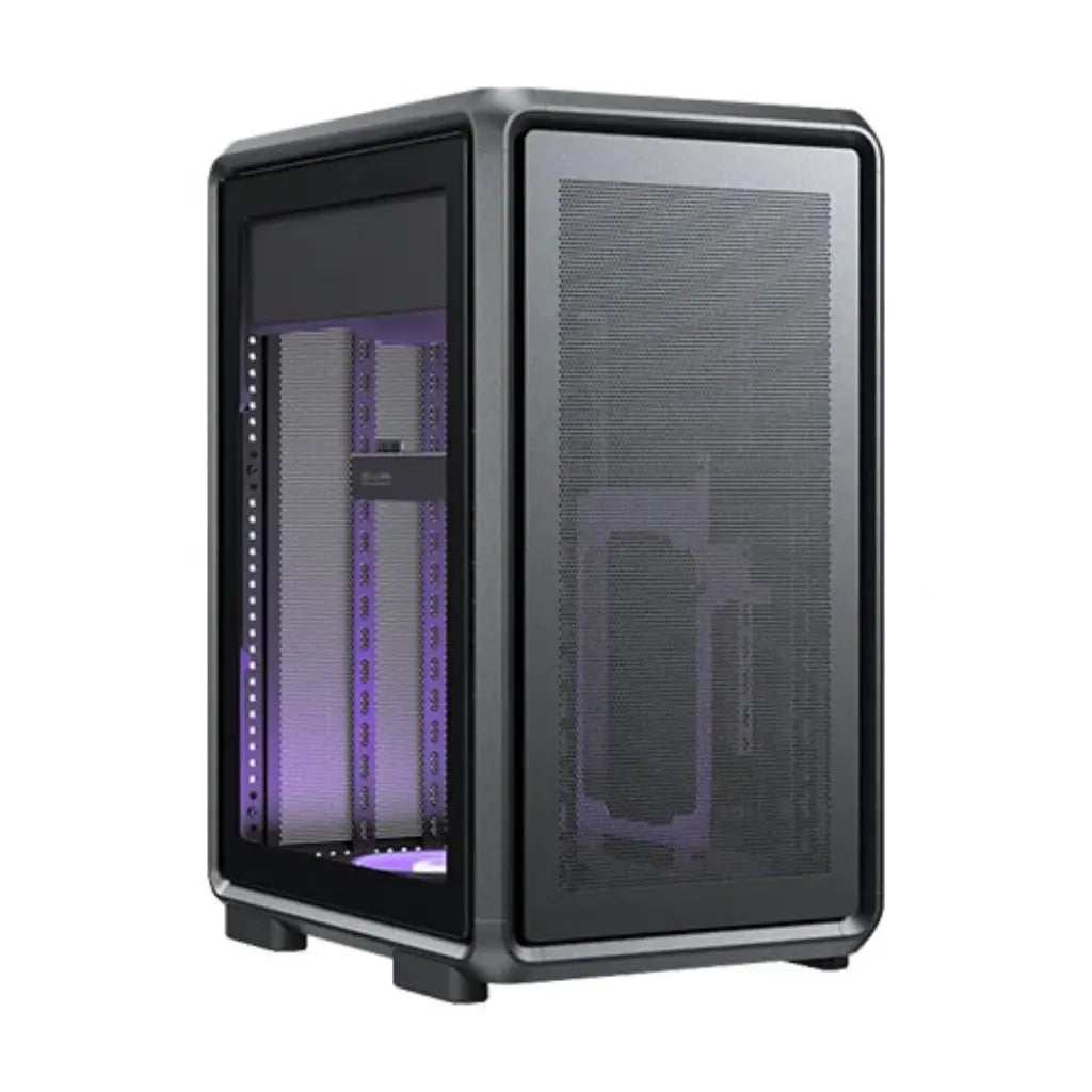 Cooler Master Master Frame 400 Mesh Tempered Glass Micro-ATX Open-Frame PC Case-tpstech.in
