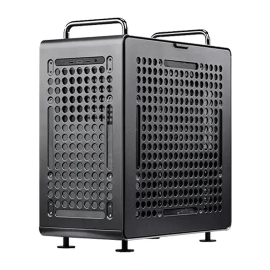 Cooler Master QUBE 540 Stardust Iron ATX Mid‑Tower Computer Case-tpstech.in