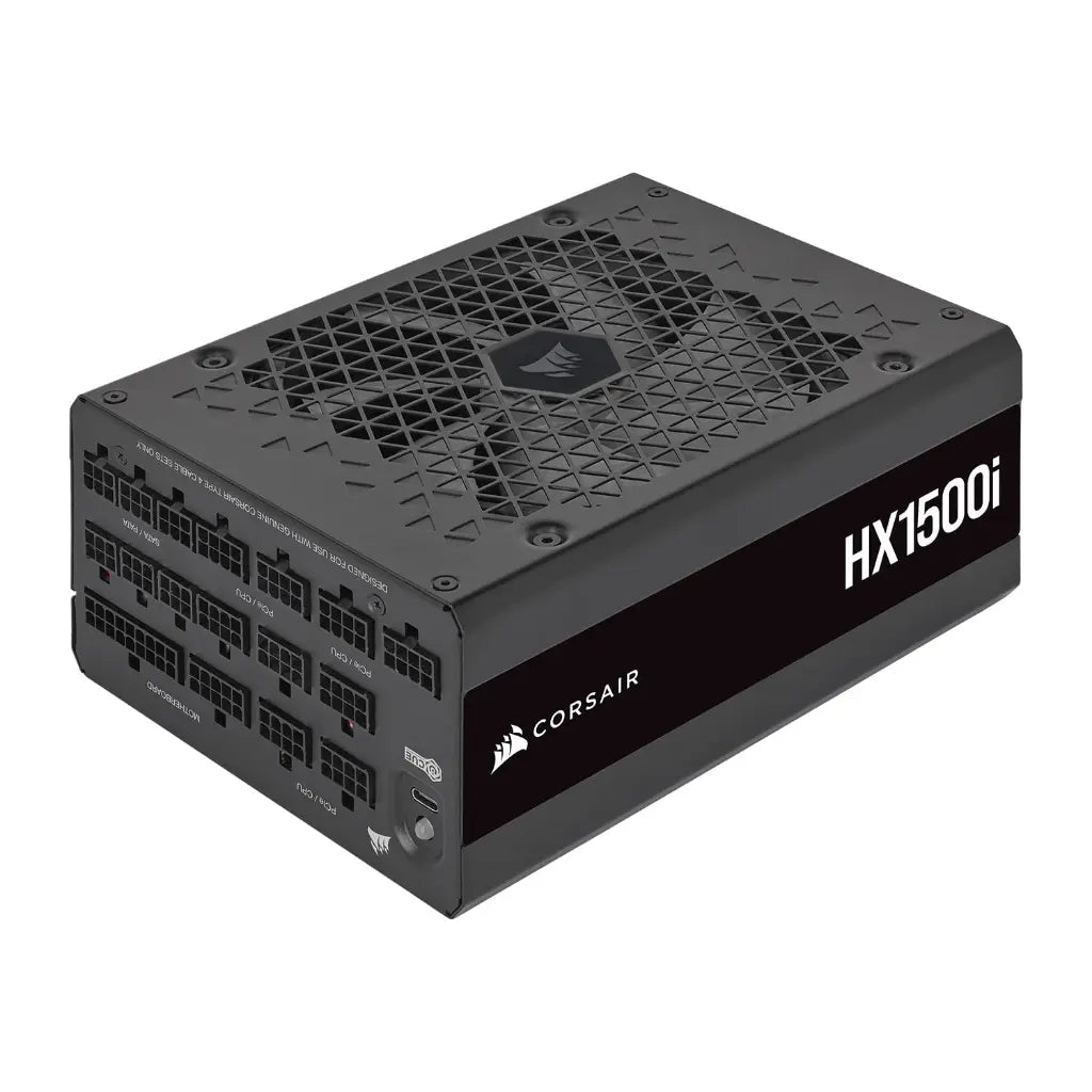 Corsair HXi Series HX1500i 1500W 80 Plus Platinum Fully Modular ATX Power Supply-tpstech.in