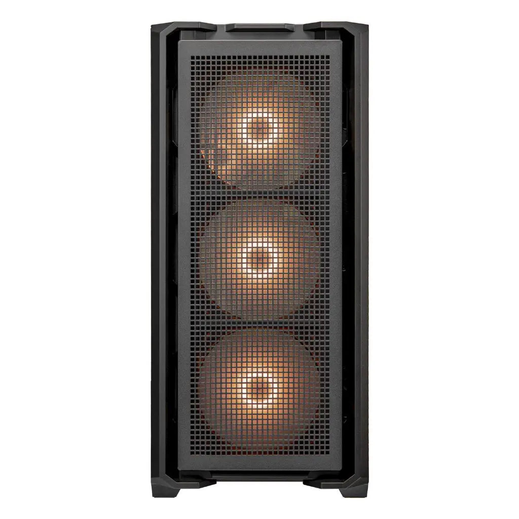 Cougar MX600 RGB CGR-57C9B-RGB ATX Full Tower PC Case with Tempered Glass 4 ARGB PWM Fans - Black-tpstech.in