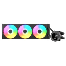 Cougar Poseidon Vistek ARGB 360 Analog Liquid Cooler with 1.9‑Inch Display - Black-tpstech.in