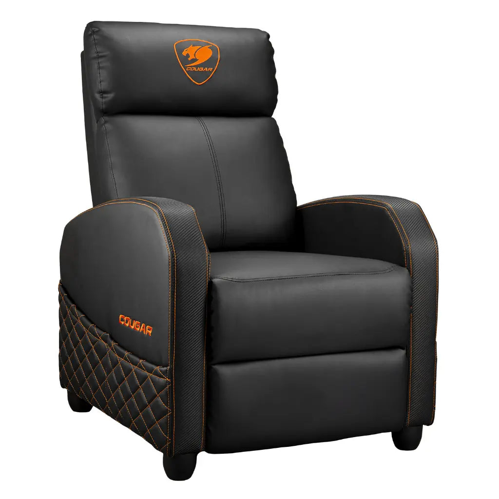 Cougar Ranger Elite Gaming Sofa Recliner 160° Adjustable Backrest Side Storage Pocket-tpstech.in