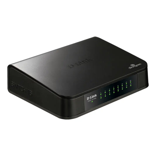 D-Link DES‑1016A 16‑Port Fast Ethernet Unmanaged Switch-tpstech.in
