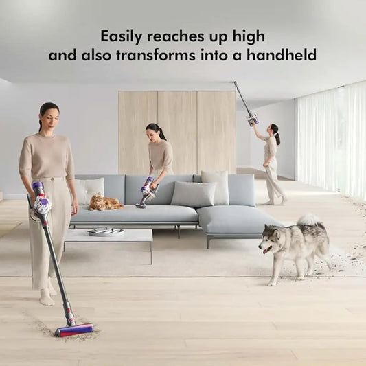 Dyson V8 Absolute Cordless Stick Vacuum 115 Air‑Watts 40 Min Runtime HEPA Filtration-tpstech.in