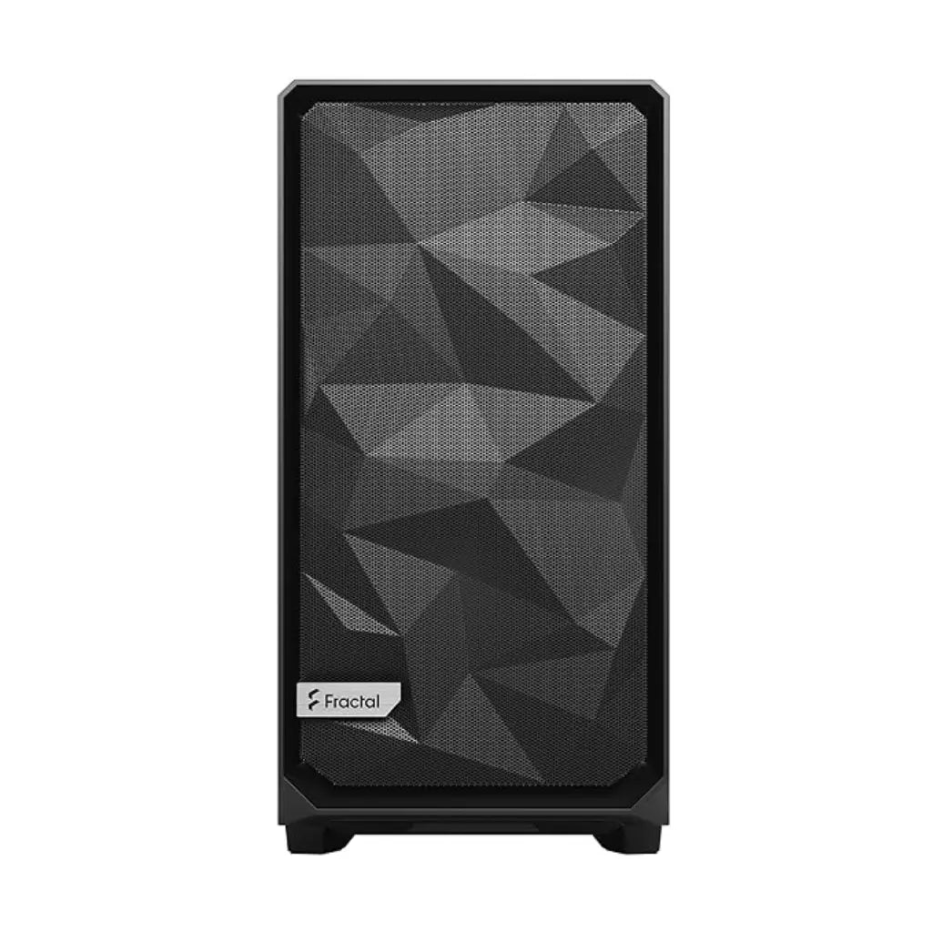 Fractal Design Meshify 2 TG Light Tint Mid-Tower Tempered Glass ATX Computer Case - Black-tpstech.in