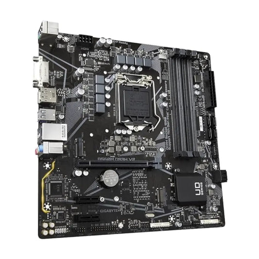 Gigabyte B560M DS3H V2 Intel B560 LGA1200 DDR4 Micro-ATX Motherboard-tpstech.in