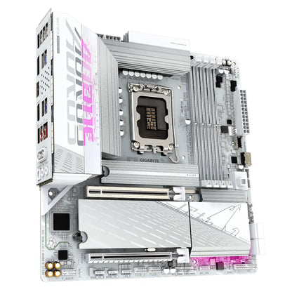 Gigabyte B860M AORUS ELITE WIFI6E ICE Intel B860 LGA1851 DDR5 Micro-ATX Motherboard-tpstech.in
