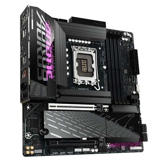 Gigabyte B860M AORUS ELITE WIFI6E Intel B860 LGA1700 DDR5 Micro-ATX Motherboard-tpstech.in