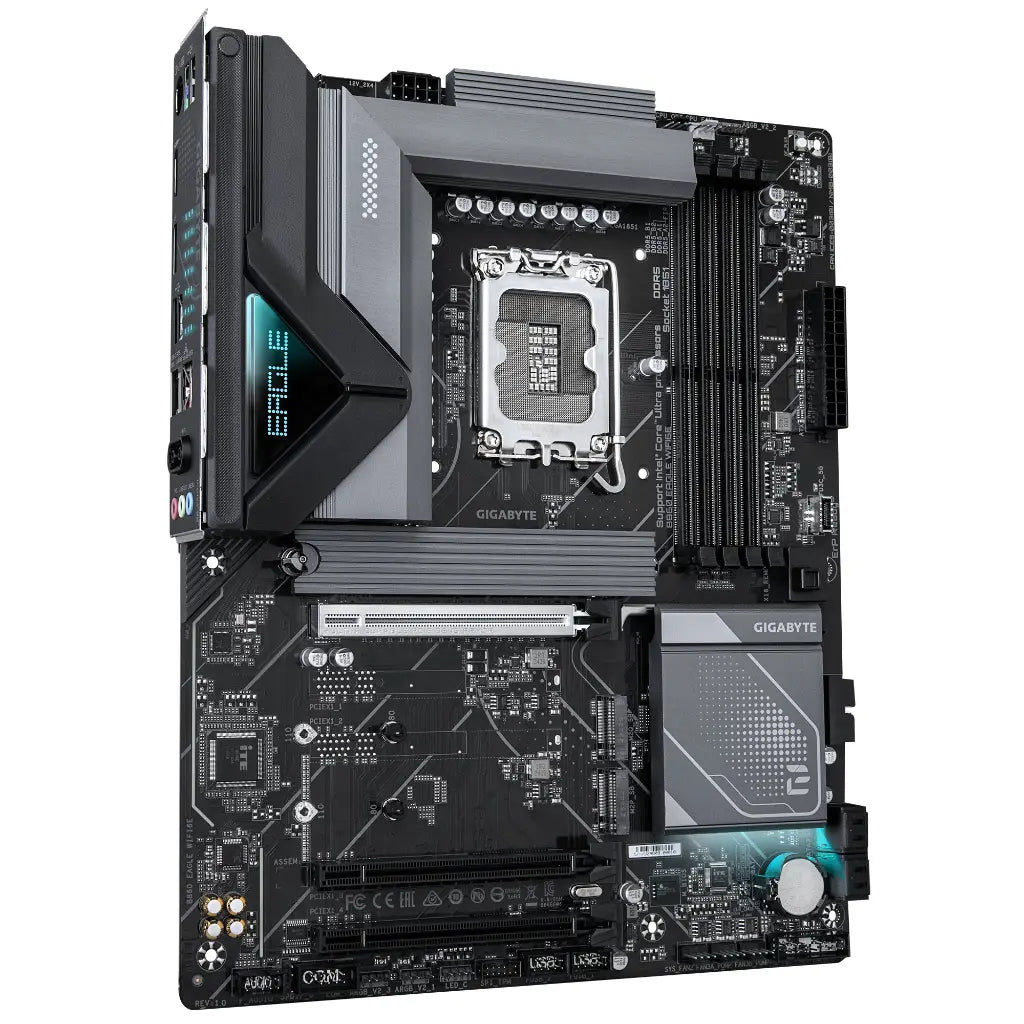 Gigabyte B860 EAGLE WIFI6E Intel B860 LGA1851 DDR5 ATX Motherboard-tpstech.in