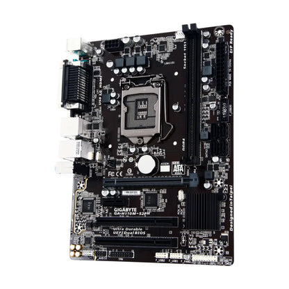 Gigabyte GA-H110M-S2PH Intel H110 LGA1151 Socket DDR4 Micro-ATX Motherboard-tpstech.in
