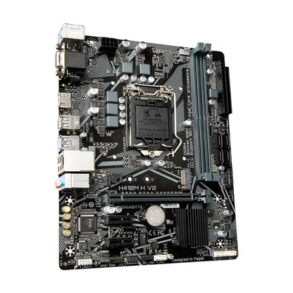Gigabyte H410M H V2 Intel H410 LGA1200 DDR4 Micro-ATX Motherboard-tpstech.in