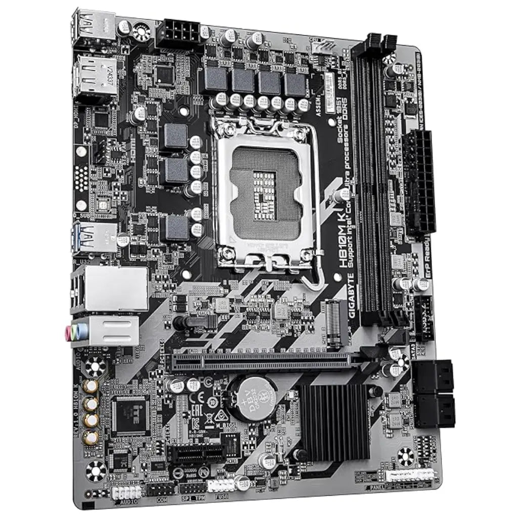 Gigabyte H810M K Intel H810 LGA1851 Micro ATX DDR5 Motherboard-tpstech.in