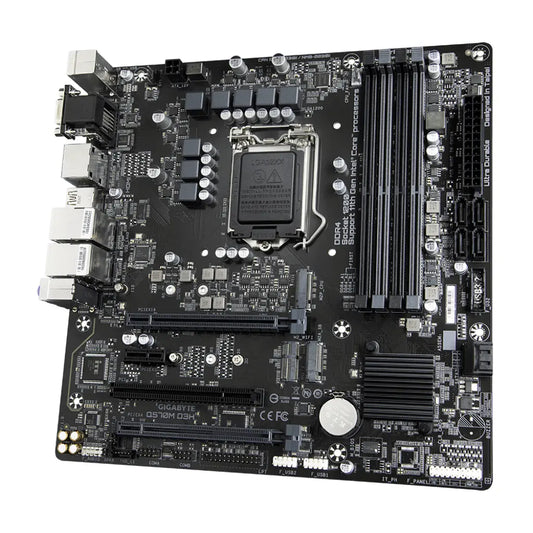 Gigabyte Q570M D3H Intel Q570 LGA1200 DDR4 Micro-ATX Motherboard-tpstech.in