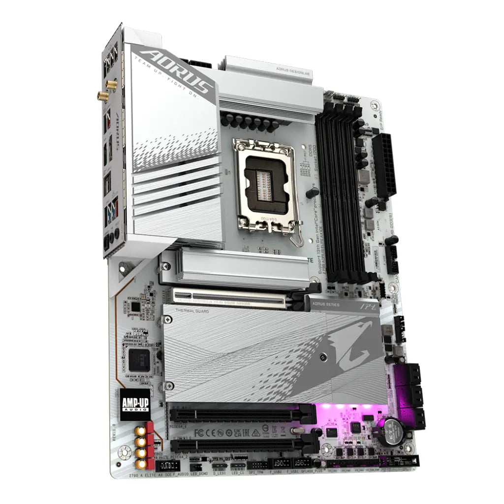 Gigabyte Z790 AORUS ELITE AX ICE Intel Z790 LGA1700 DDR5 ATX Motherboard-tpstech.in