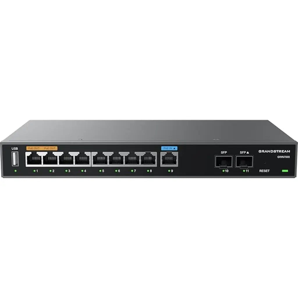 Grandstream GWN7003 Multi WAN Gigabit VPN Router 4GE 2SFP - tpstech.in