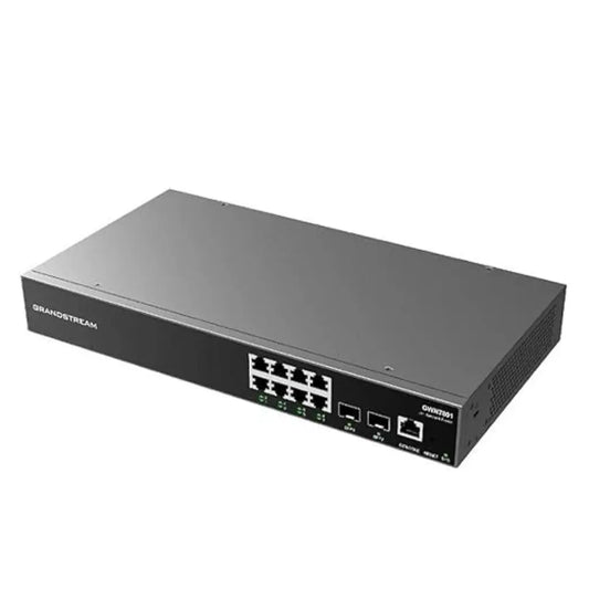 Grandstream GWN7801 8‑Port Gigabit Layer 2+ Managed Network Switch with 2 SFP Uplink Ports-tpstech.in