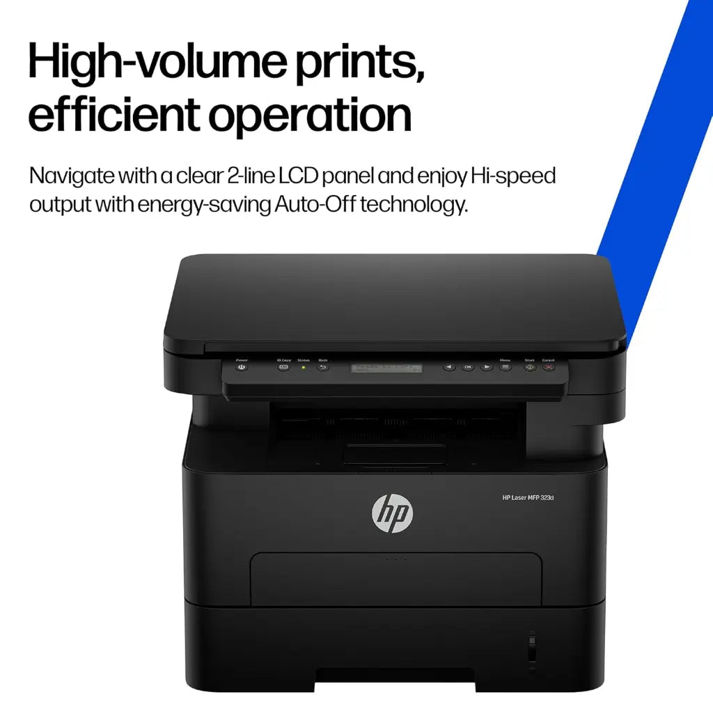 HP Laser MFP 323D Monochrome Multifunction Laser Printer with Auto Duplex Printing-tpstech.in