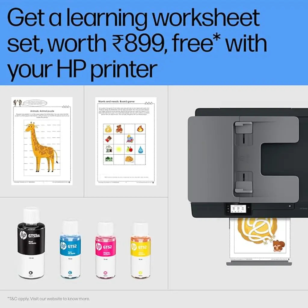 HP Smart Tank 530 Wireless All-in-One Ink Tank Printer with ADF Touchscreen & Borderless Printing - tpstech.in
