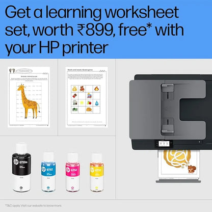 HP Smart Tank 530 Wireless All-in-One Ink Tank Printer with ADF Touchscreen & Borderless Printing - tpstech.in