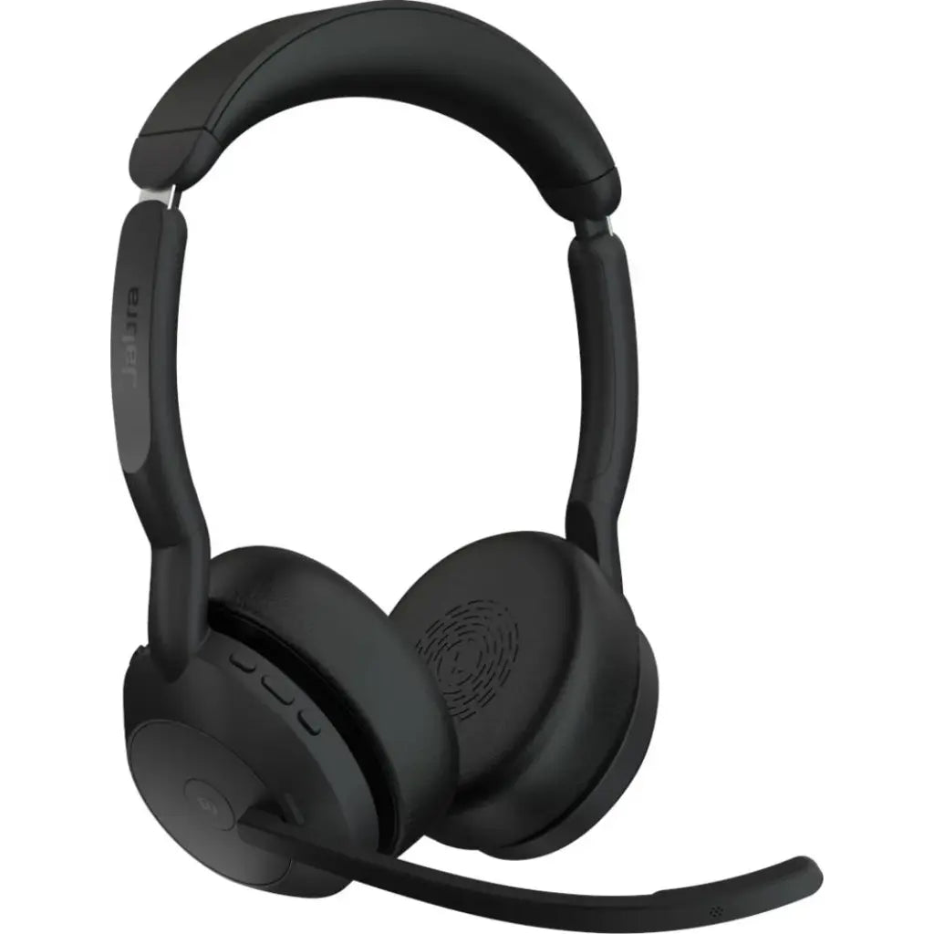 Jabra Evolve2 55 MS Stereo Bluetooth Headset USB‑C with Active Noise Cancellation-tpstech.in