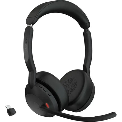 Jabra Evolve2 55 UC Stereo Wireless Headset with Active Noise Cancellation-tpstech.in