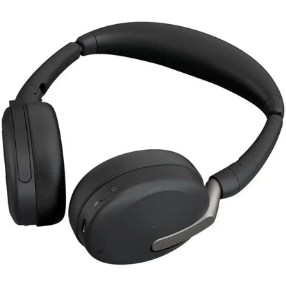 Jabra Evolve2 65 Flex UC Stereo Wireless Headset with USB‑C Adapter-tpstech.in